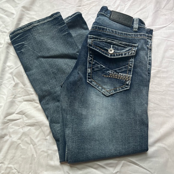 Men's True Luck Blue Jeans 30x30 - Picture 1 of 7